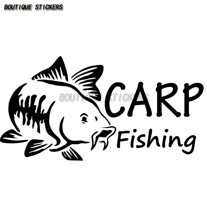 

Personalized car sticker CARP fishing sticker waterproof PVC sticker car pickup bumper rear window laptop sticker
