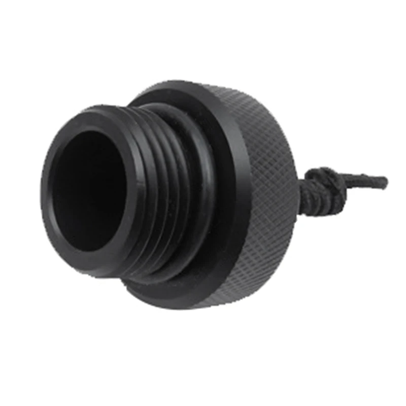 

Пылезащитная Заглушка с веревкой, пылезащитная крышка для дайвинга, для баков Scubas, заглушка для клапанов, пылезащитная крышка для дайвинга, черный компонент для дайвинга