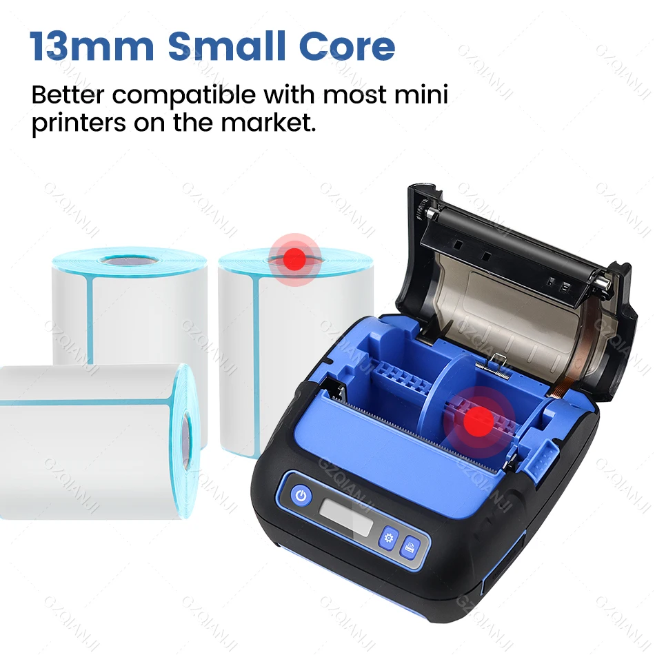 Thermal Label Sticker Paper Supermarket Price Blank Barcode Label Direct Print Waterproof Oil-proof Supplies Roll Adhesive