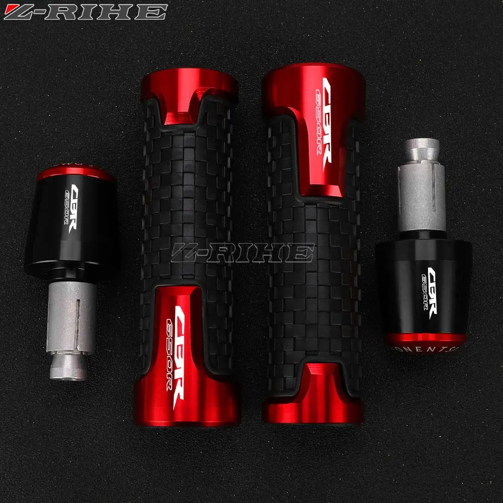 

7/8"22MM Handlebar Grips Handle Bar Cap End Plugs For HONDA CBR650R CBR 650R CBR650 R 2018-2024 2023 2022 Motorcycle Accessories