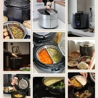 Household Rice Cooker Pressure Cooker Cooking 2 Times High Pressure Multi-Function Rice Cooker 5 Liters Instant Pot 2