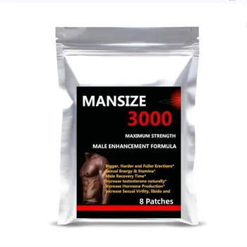 Supporto per prestazioni maschili Mansize 3000 |   Formula naturale per la salute dell'erezione, sicura e delicata, migliora la fiducia
