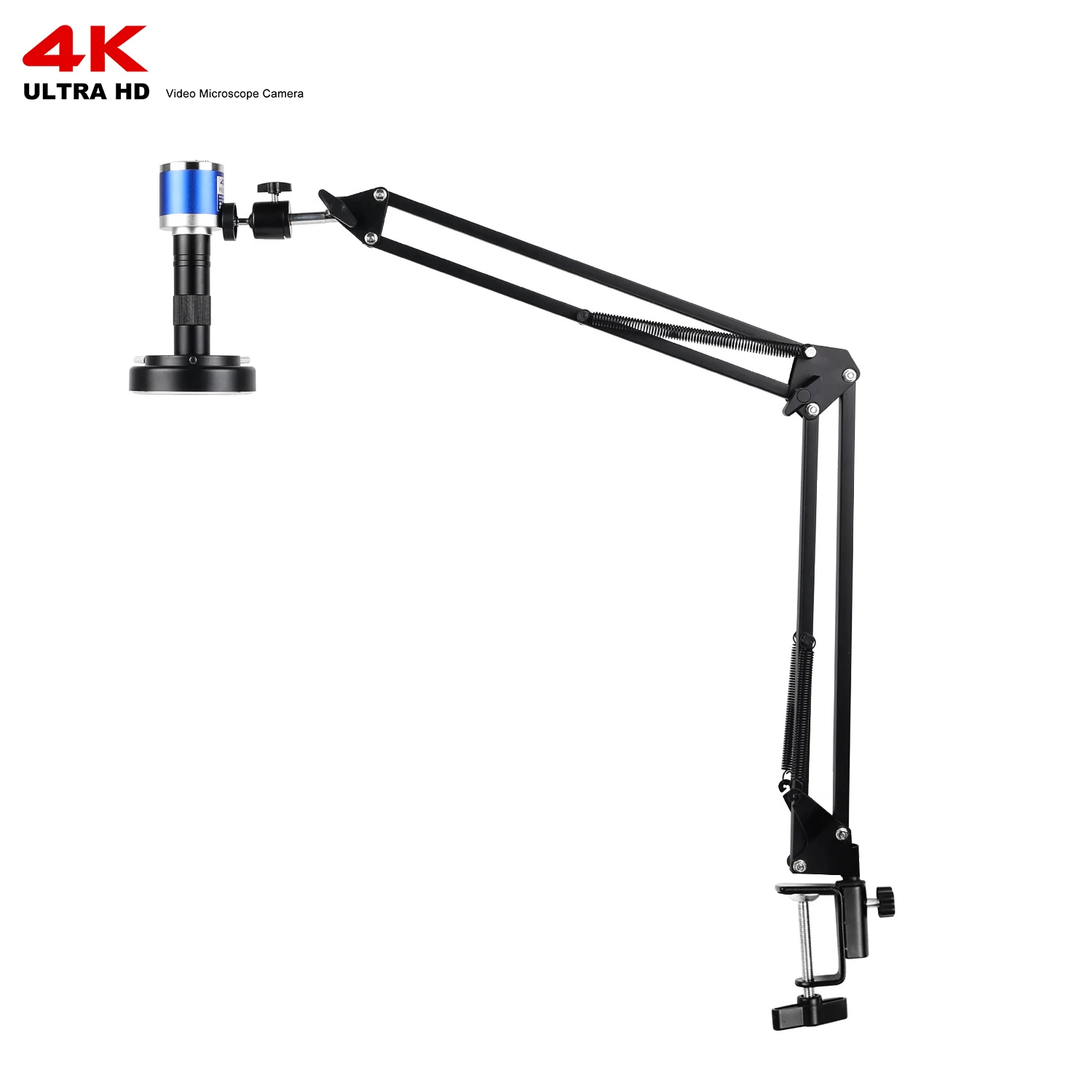 YIZHAN 4K Digital Microscope For Electronic Soldering Coin Microscope 48MP 60FPS Camera HDMI USB 150x Lens Bracket Windows Mac 6