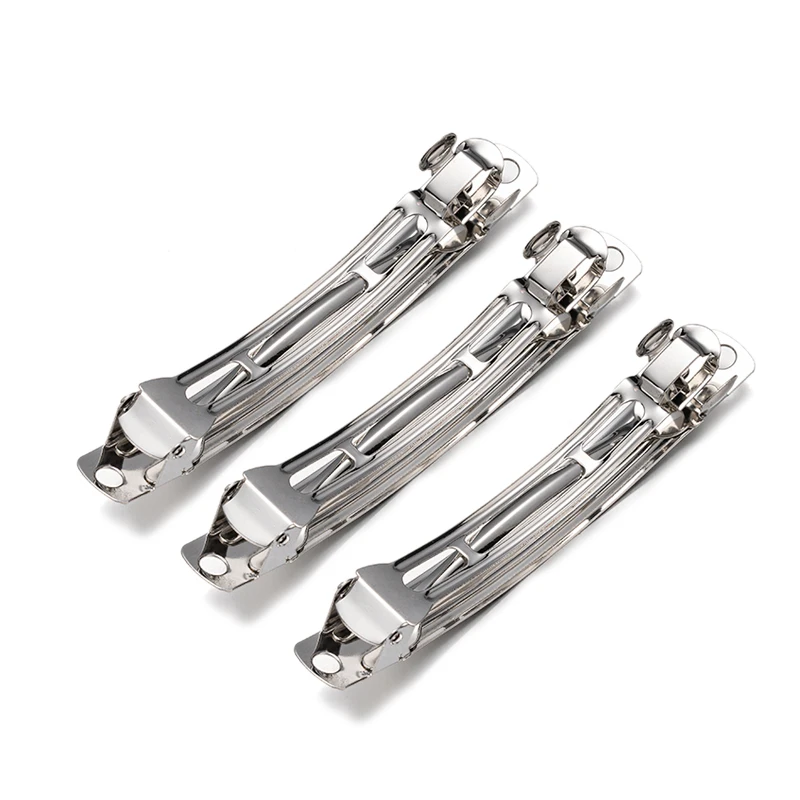 10 stücke Kupfer Blank Französisch Haarspange Haar Clip Basis Für DIY Snap Haarspangen Pins Schmuck Machen Zubehör Liefert Frauen Mädchen – Detail 8