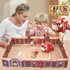 Kids Bullfighting Warrior Board Games Toy Puzzle Levels Card Board Game Family Funny Entertainment Casual Logical Party Game Toy 3