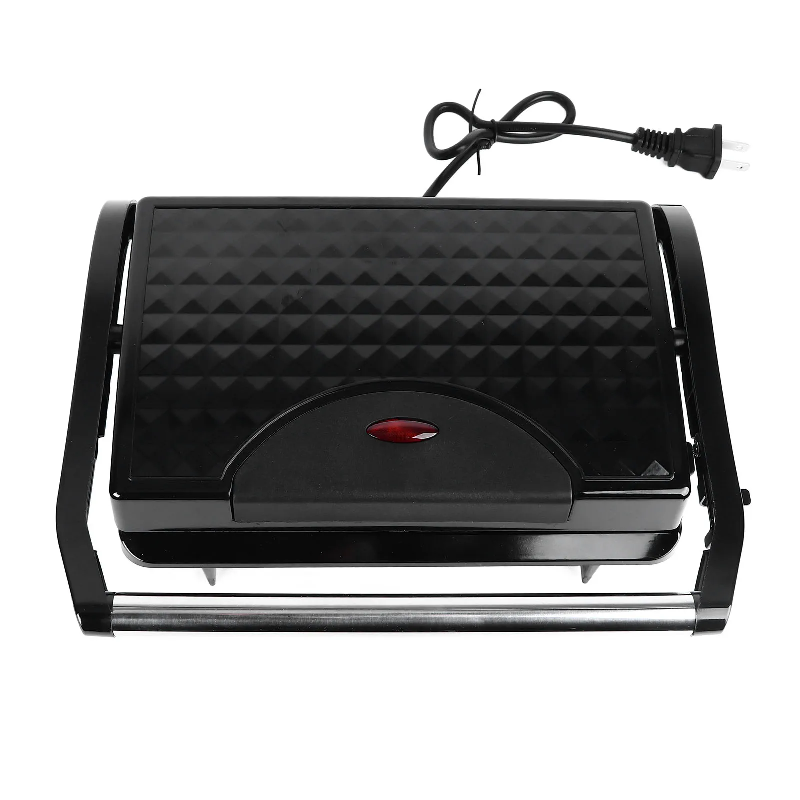 Electric Steak Griddle Grill Double Sided Fast Heating Aluminum Electric Panini Press Grill for Sandwich Breakfast 110V-120V US