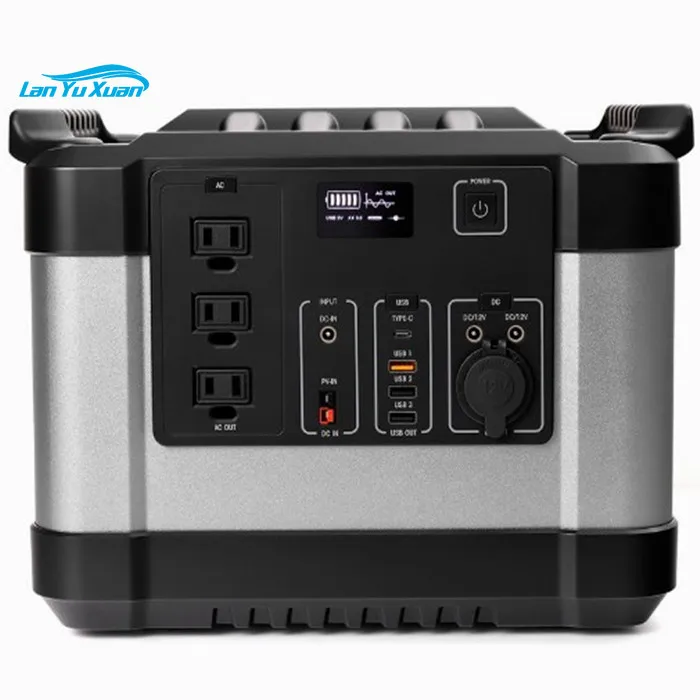 

large capacity 1000W USGA/NISGA outdoor energy storage power supply sine wave 1110Wemergency mobile power supply