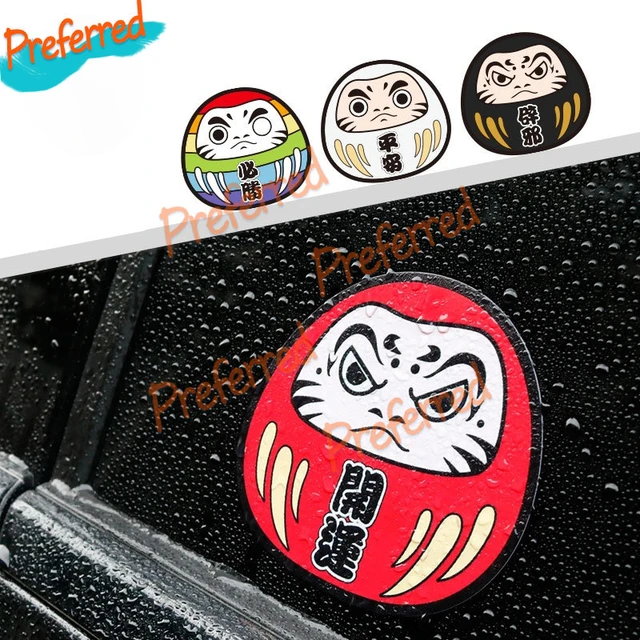 Hochwertige Decals Japanischen Stil Daruma Segen für Frauen