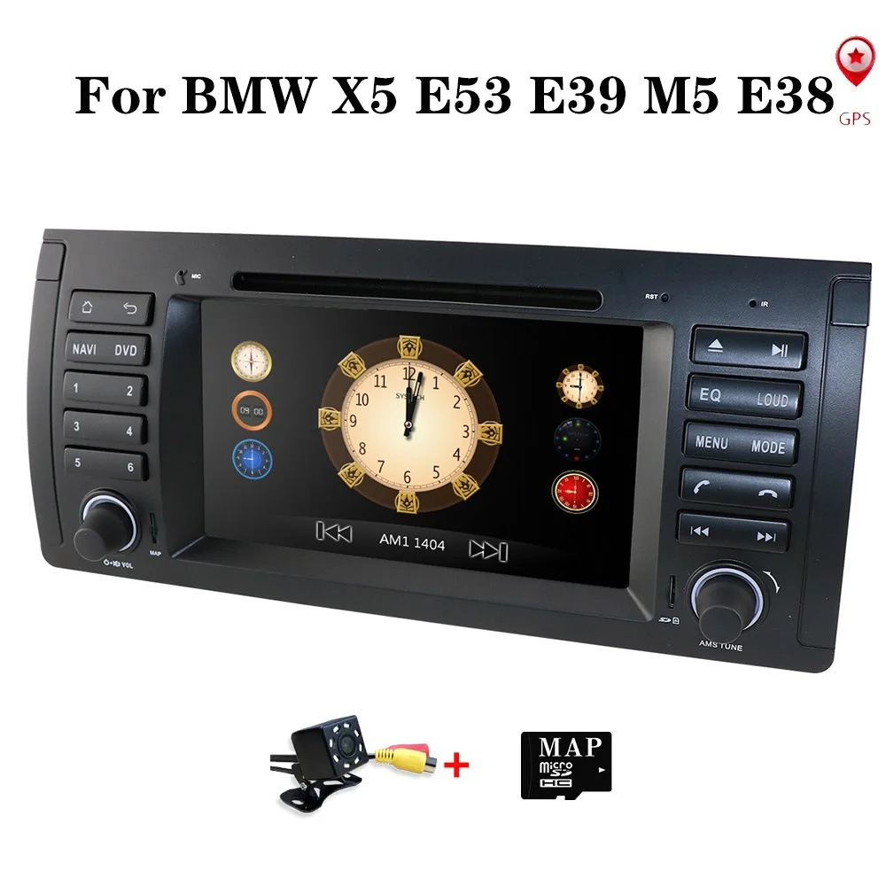 Car Radio Multimedia Video Player For Bmw 5 E39 E53 X5 19952001 2002