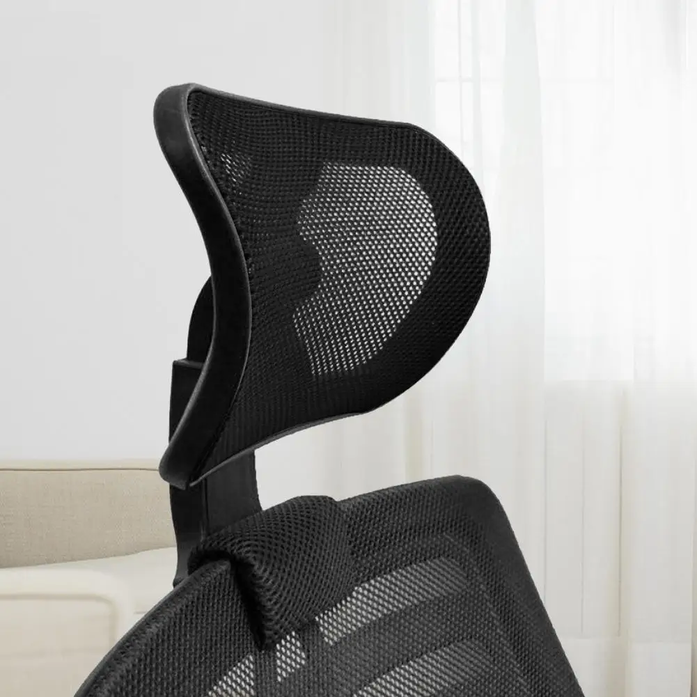 Silla de oficina reposacabezas silla de escritorio reposacabezas altura  ajustable ángulo ergonómico silla de ordenador almohada para la cabeza  cojín , Gris en marco negro Macarena Reposacabezas