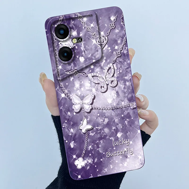 Floral Oil Painting Soft Silicone Phone Case - Fashion Simplicity Design