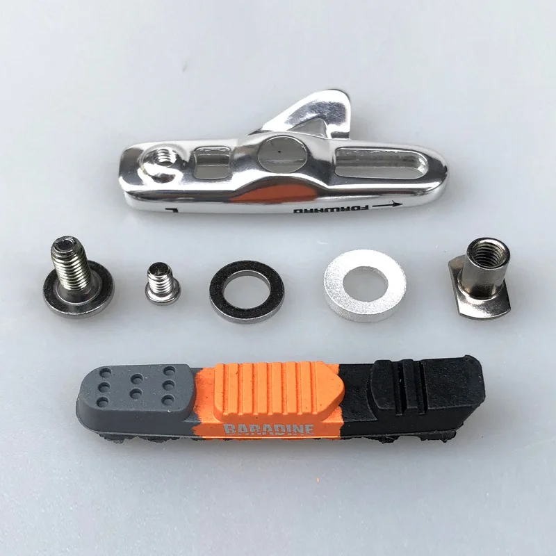 Bicycle Disc Brake Pads Brake Pads Bike Brake Pads Bicycle road bike brake pad brake block 55MM caliper for brompton replaceable glue rubber pad v