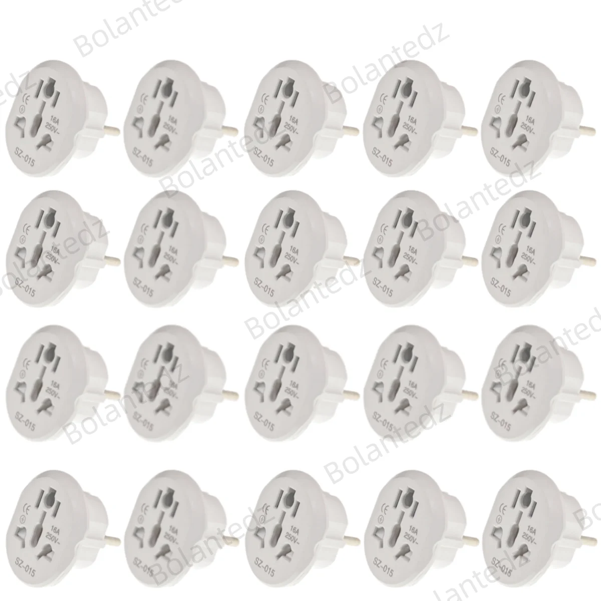 20pcs white