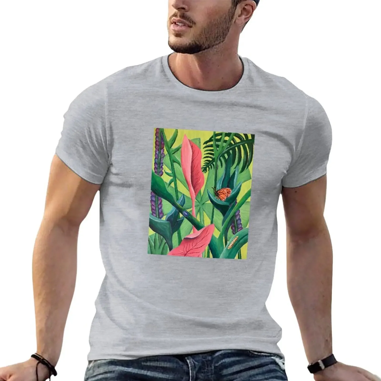 

Colorful Nature T-Shirt summer top customs mens t shirts