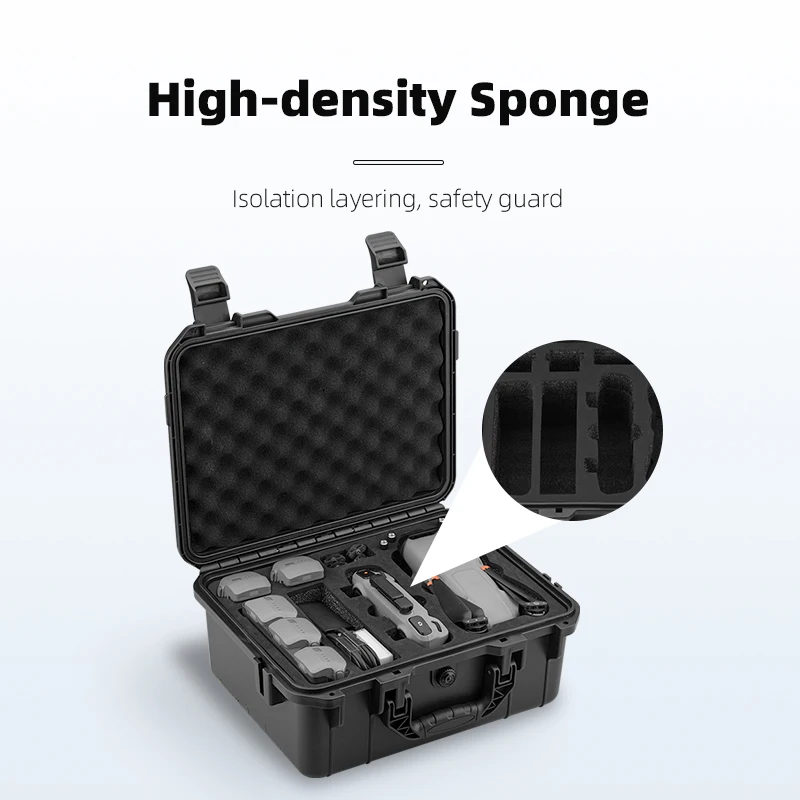Fermeture à glissière robuste et serrure à combinaison de la valise de transport pour drone DJI