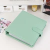 A5 3 Ring Glitter PU Leather Binder with Magnetic Buckle Refillable 4×6 Photo Album Notebook Stationery 5