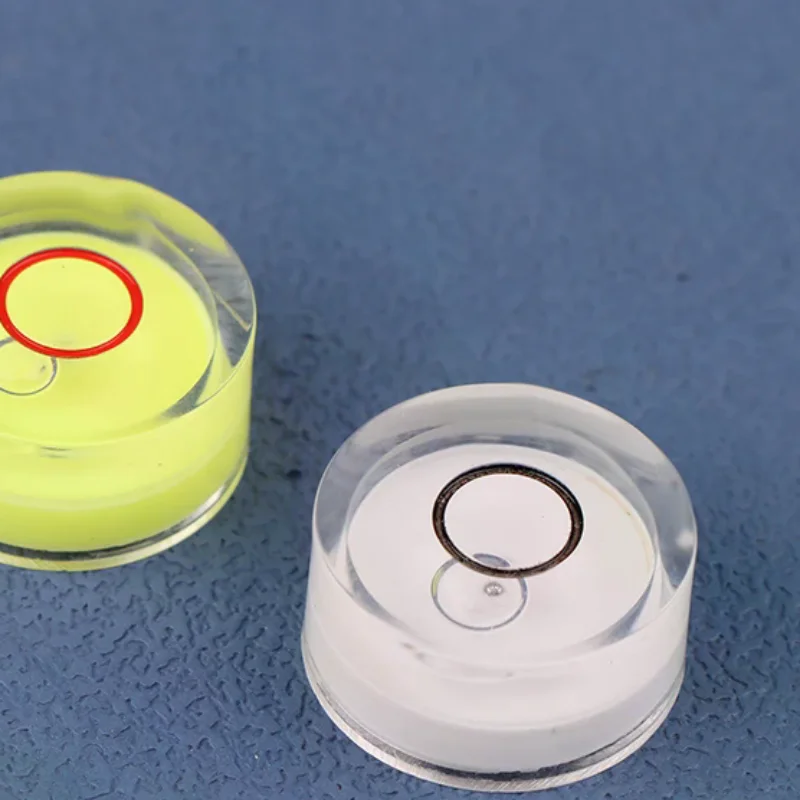 새로운 세일 5개 미니 원형 정밀 버블 레벨 불스아이 계측기 수평 정밀 버블 레벨 측정 도구