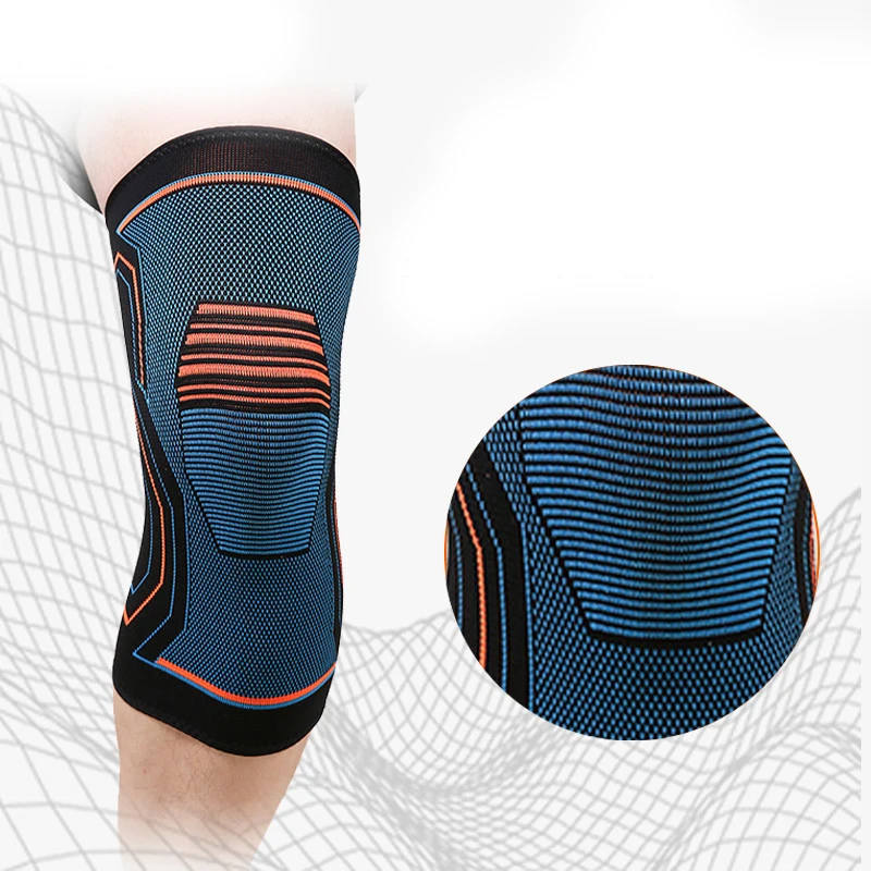 

Compression Knee Brace Workout Knee Support for Joint Pain Relief Running Biking Basketball Knitted Knee Sleeve for Adult