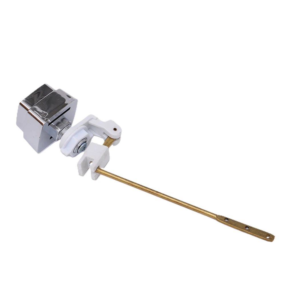 Description Picture 3 of itemToliet Tank Push Button Tank Lever Flush Handle Brass Arm Push Button Toliet Flushing Accessories Toilet Seat Switch