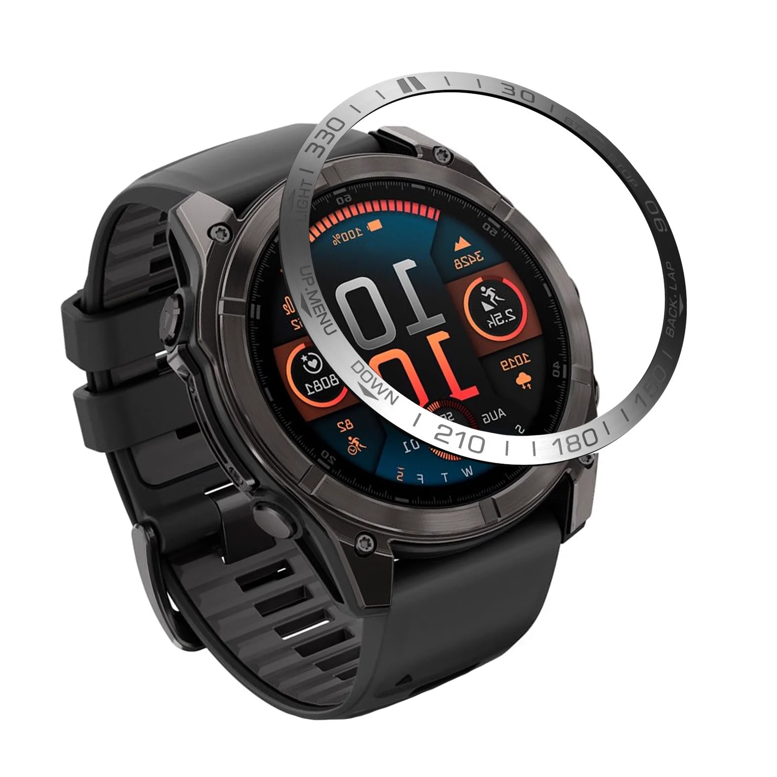 Premium Metal Bezel Protective Cover Ring