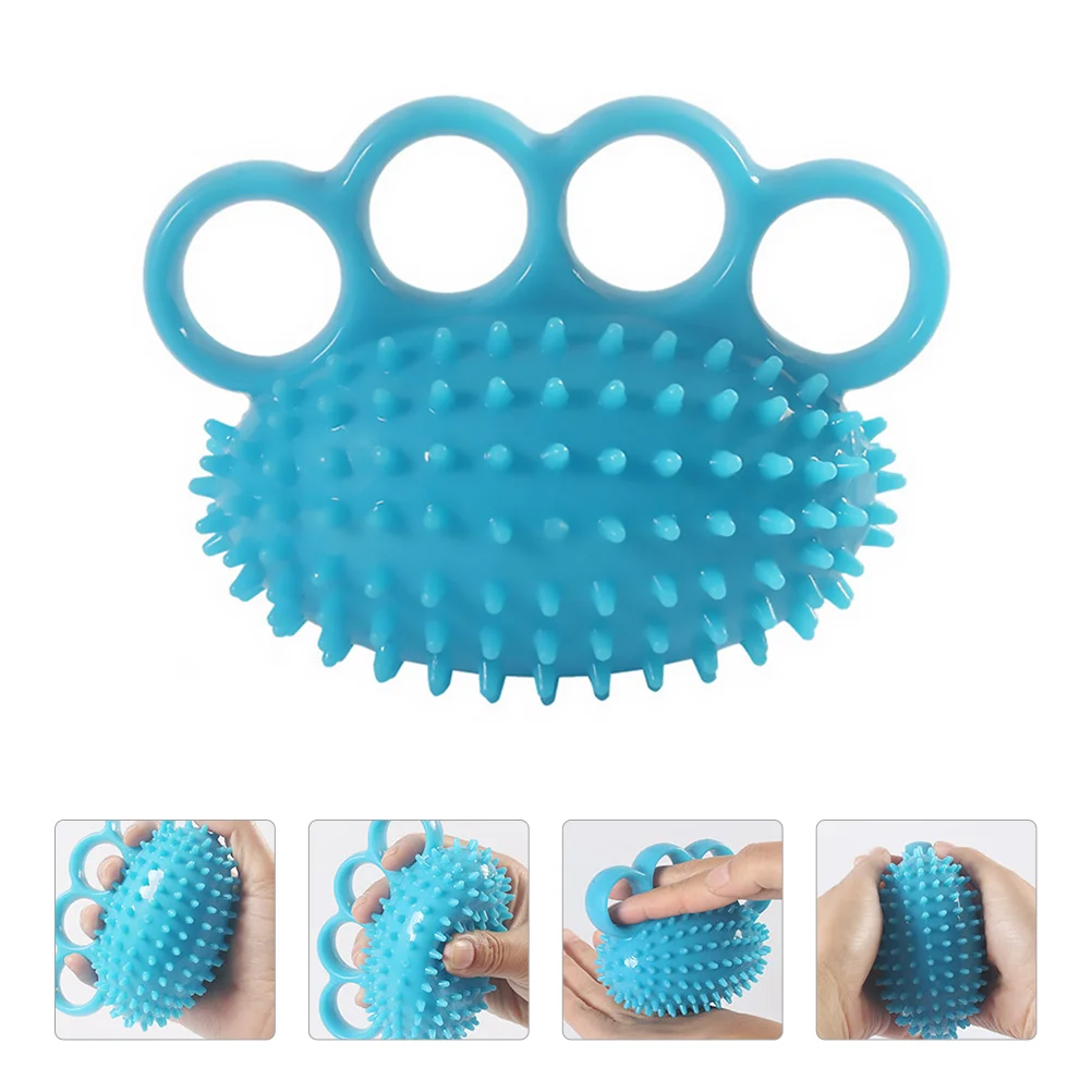 

Handle Grip Fitness Stress Ball Squeeze Exercise Silicone Material Finger Exerciser