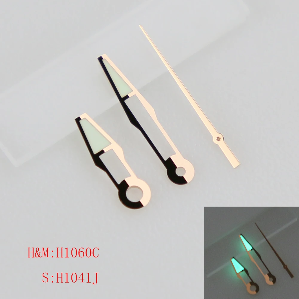 1060 Special Design Super C3 Green Luminous Fit NH34 35 36 38 70 Movement SKX007 Watch Hands