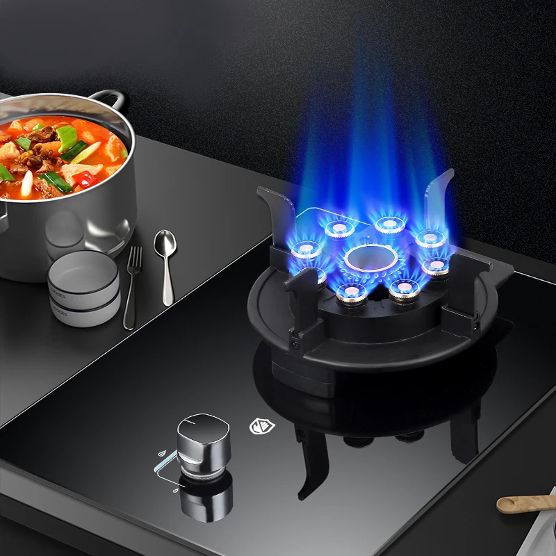 Natural gas/LPG Gas stove single stove stainless steel natural gas desktop gas energy saving single eye furnace 5