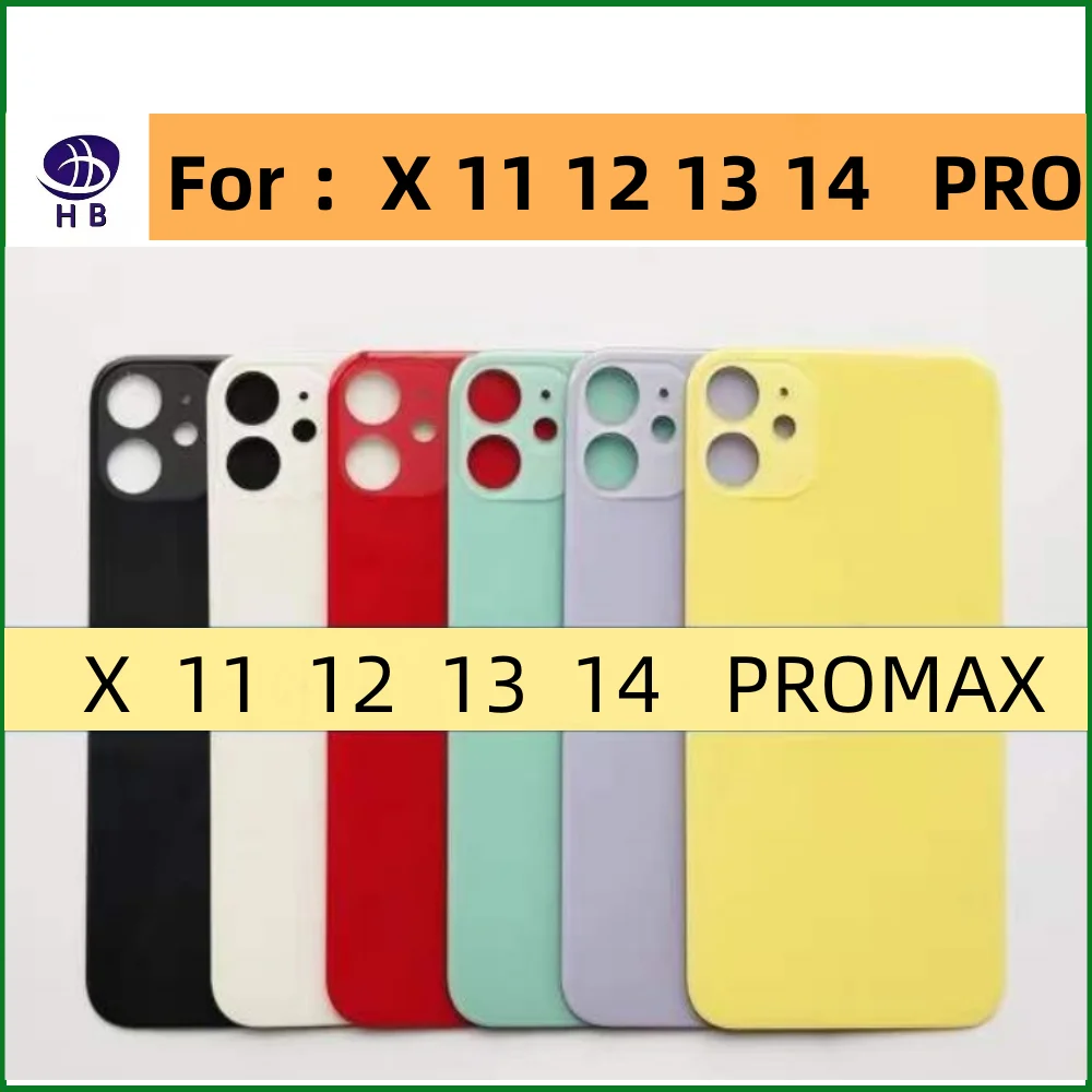 10PcsForiPhoneBackCoverReplacementX11121314ProMaxCase