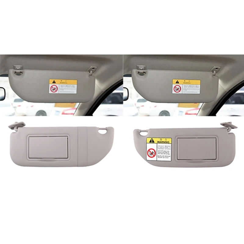 Car Inner Sun Visor Shield Shade Board For Peugeot 301 Citroen C3 Sun