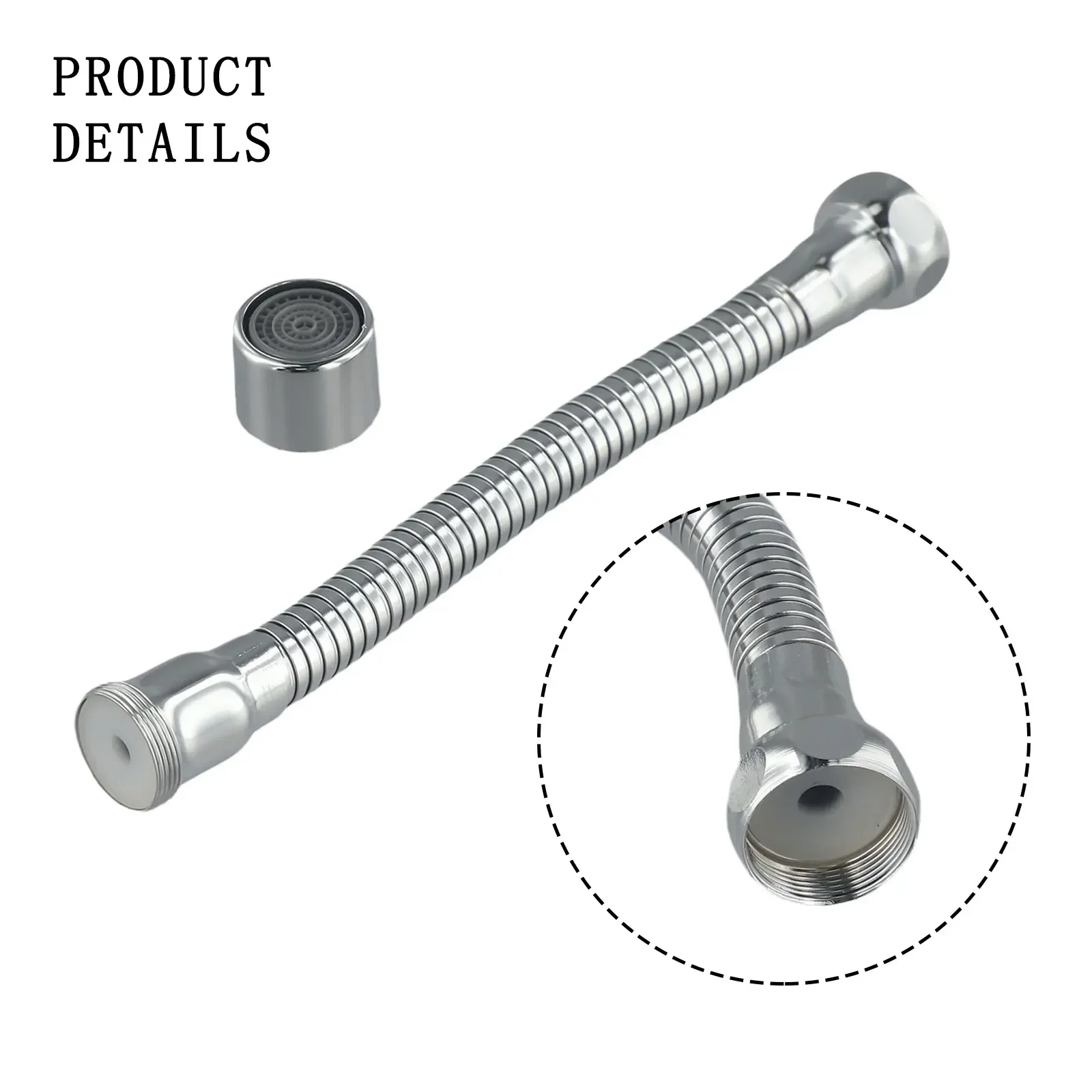 360 Degree Kitchen Faucet Head Water Saver Universal Rotating Bubbler Filter Anti-Splash Extension Booster Nozzle Kitchen Tools 3
