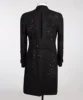 Customized Beaded Crystals Men's Jackets Sequins Wedding Groom Tuxedos Dinner Party Prom Blazers Slim Long Coats For Men Clothes 3