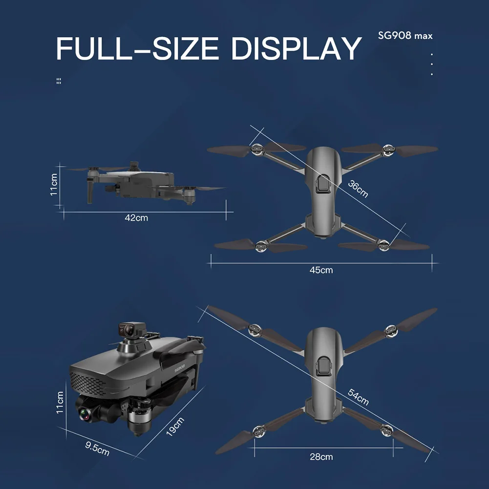 4K Camera RC Quadcopter Obstacle Avoidance Quadcopter 5G WiFi FPV GPS Three-axis Mechanical Self-stabilizing Gimbal Boy RC Drone explorers 4ch remote control quadcopter