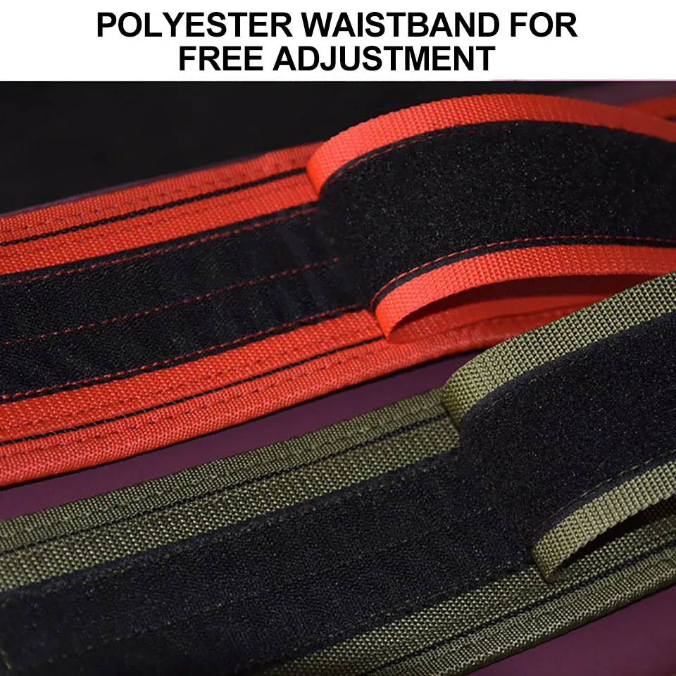 Enhanced Fitness Weightlifting Belt with Adjustable Lumbar Support and Metal Buckle