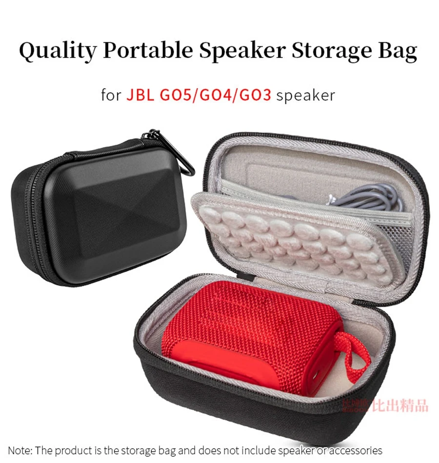 Portable Hard EVA Storage Case for JBL GO5 GO4 GO3 Speaker Protective Box GO 5/4/3 Gen Audio Travel Carrying Bag