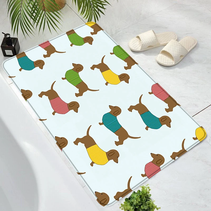 

Foot Mat for Hallway Pablo Picasso Wild Wiener Dog Rugs Bath Mats Custom Entrance Carpet Prayer Rug Living Room Carpets Home