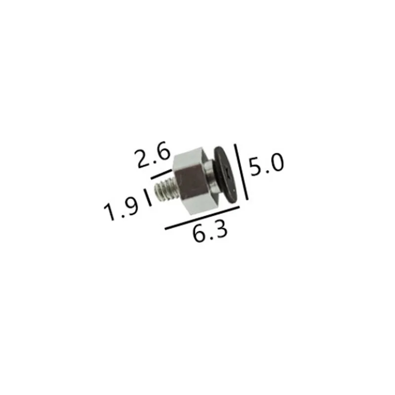 10sets Mainboard M2 Solid Screw M2 Hard Disk Screw Heat Sink Fixed Notebook Column Applicable for ASUS MSI Gigabyte Motherboards