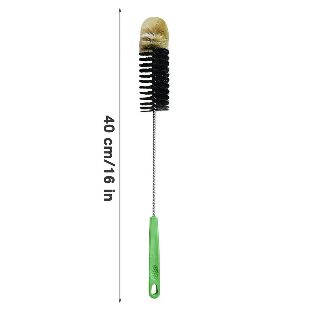 Description Picture 5 of item40cm Long Handle Water Bottle Brush Flexible Bendable Cleaner For Washing Narrow Neck Bottles Wine Decanter Kombucha Pipes