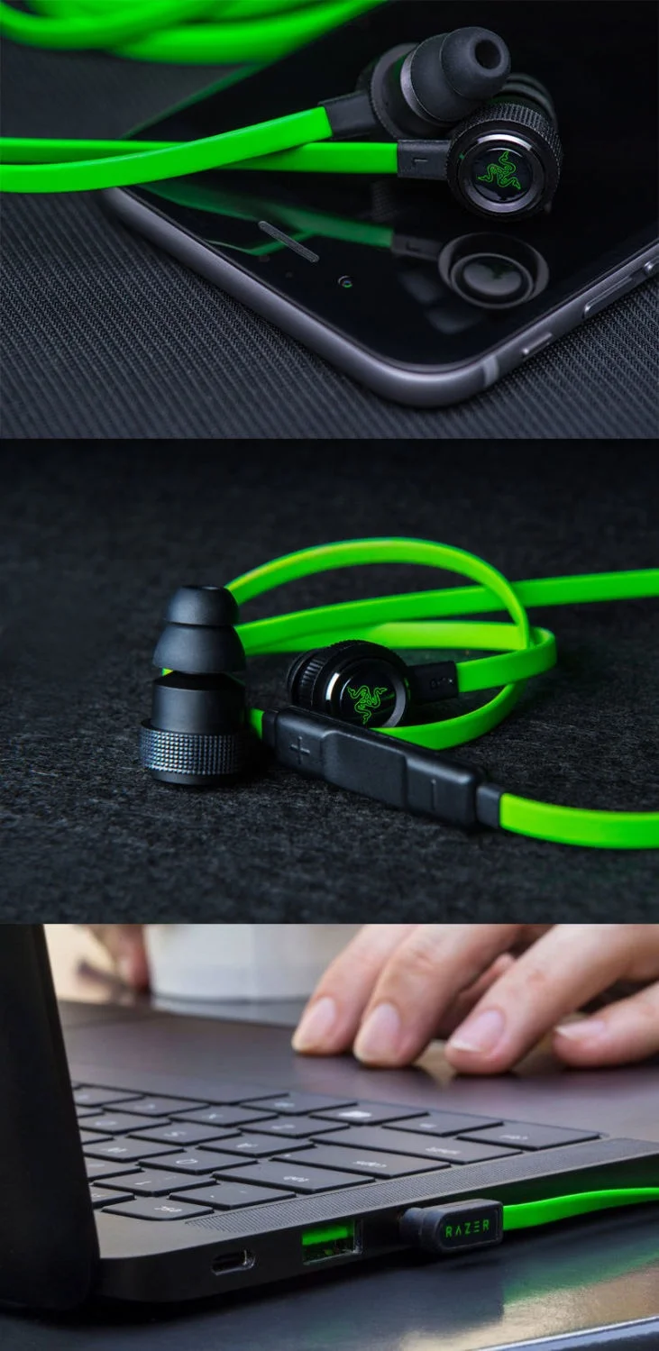 Razer HAMMERHEAD PRO V2 Headphones 3.5mm Wired Portable