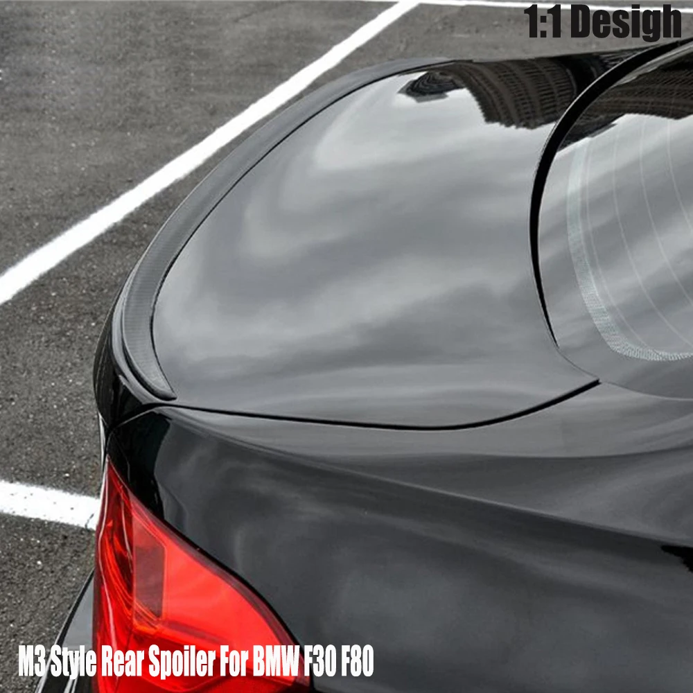 

M3 Style Rear Spoiler For Bmw F30 F80 3 Series 320i 330i 320d 330d M340i M340d Upgrade M3 Bodykits Rear Tail Wing 2012-2019