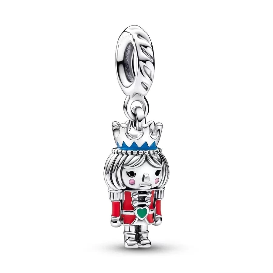 Hot Sale Cyberpunk Robot Astronaut Dangle Charm Beads Fit Original 925 Sterling Silver Bracelet DIY Fashion Jewelry Gift 3