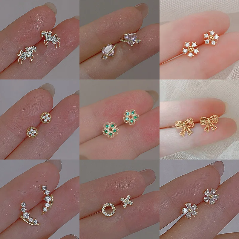 Рисунок 2 - Серьги-гвоздики серебряные для женщин и девушек