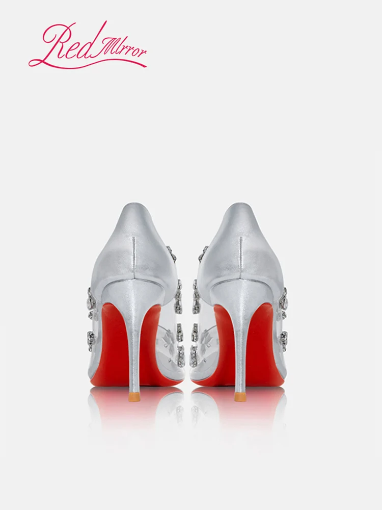 PlatiNum Red Sole Stiletto Heels - Size Chart