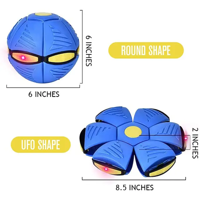 Ball Thickened Elastic Step Ball Decompression Toy New Foot Step Deformation With Light Parent Child Interaction 0601 1