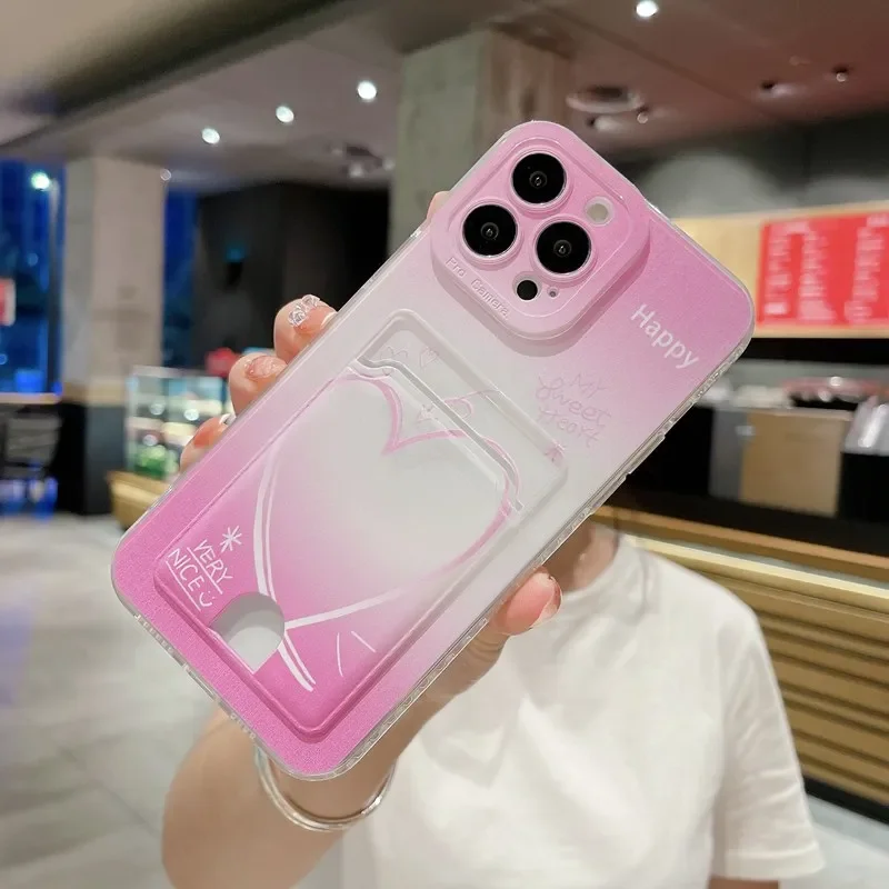 Astronauts Card Holder Phone Case Cover