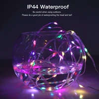 40M Led String RGBIC Light IP65 Bluetooth Music Lamp String Fairy Lights Smart Outdoor Festoon Party Leather Line Holiday Lighti - Image 5