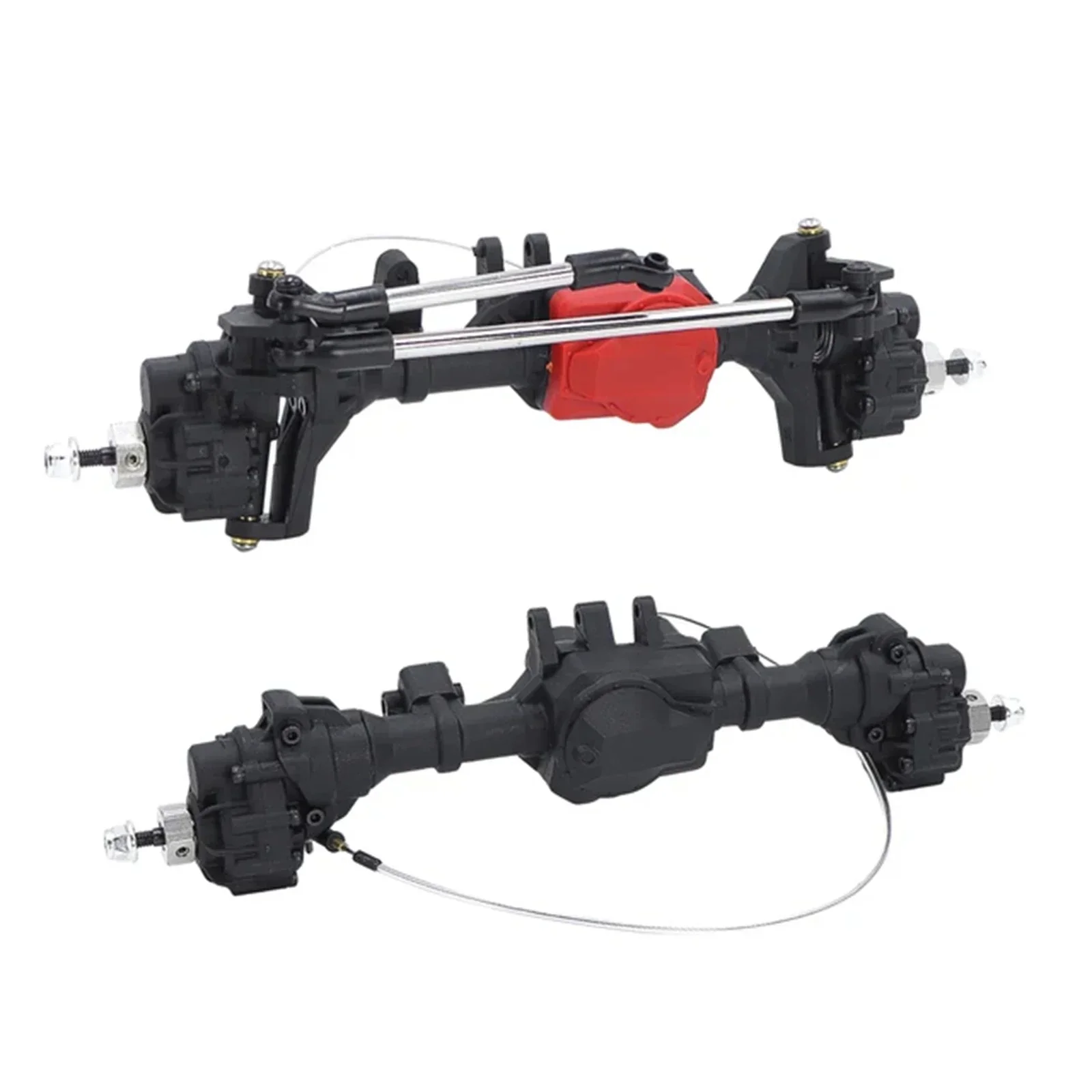 Essieu Avant TRX4 TRX6 1/10 - Axe RC Plastique Renforcé
