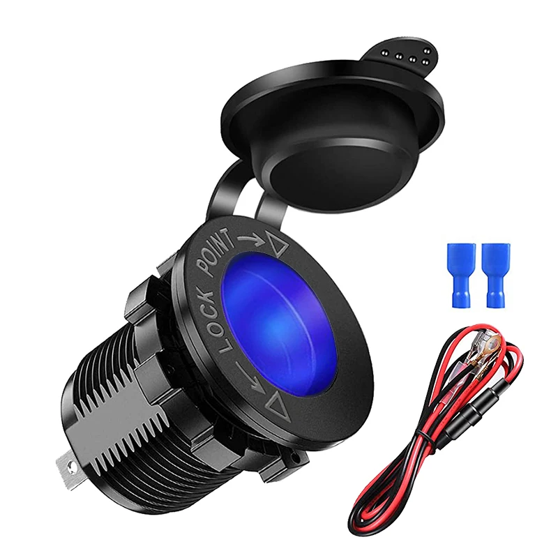 Universal Waterproof Power Socket Adapter