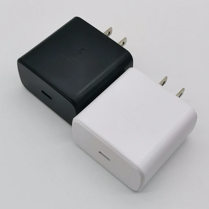 Samsung 45W US Charger Super Fast Charge Power Adpater For Galaxy Z Flip Fold 6 5 4 3 2 S20 S21 S22 S23 S24 FE For iPhone 15 Pro