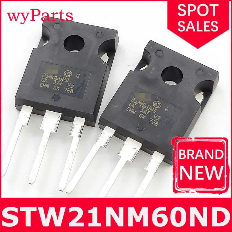 

Новинка/1 шт. STW21NM60ND MOSFET N-channel 600V, 17A FDMesh II
