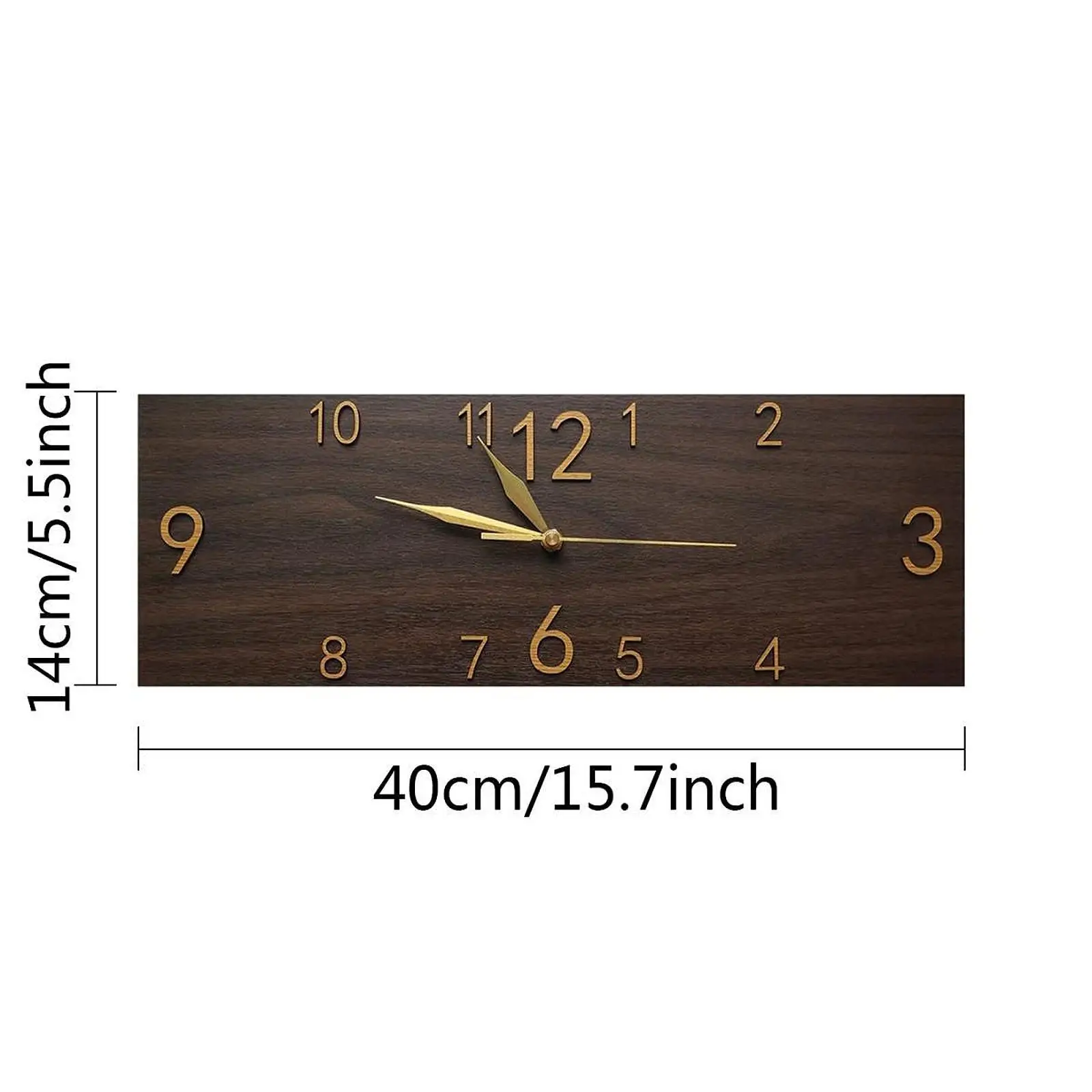 Rustic Farmhouse Wall Clock – Easy-Read Hanging Home Decor 6
